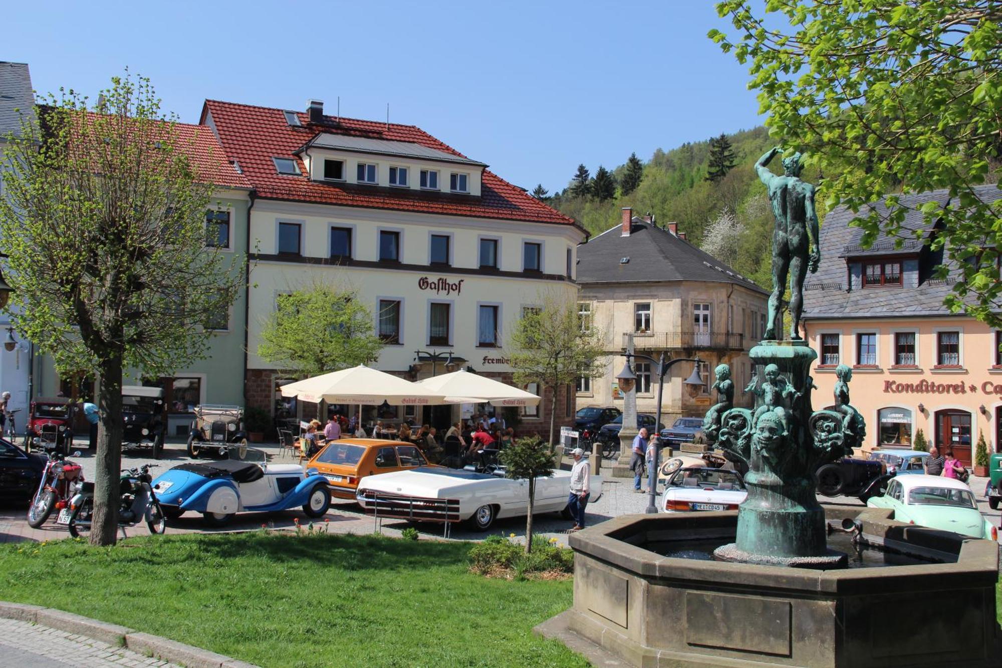 Gasthof Hillig Bad Gottleuba-Berggiesshuebel Exterior photo